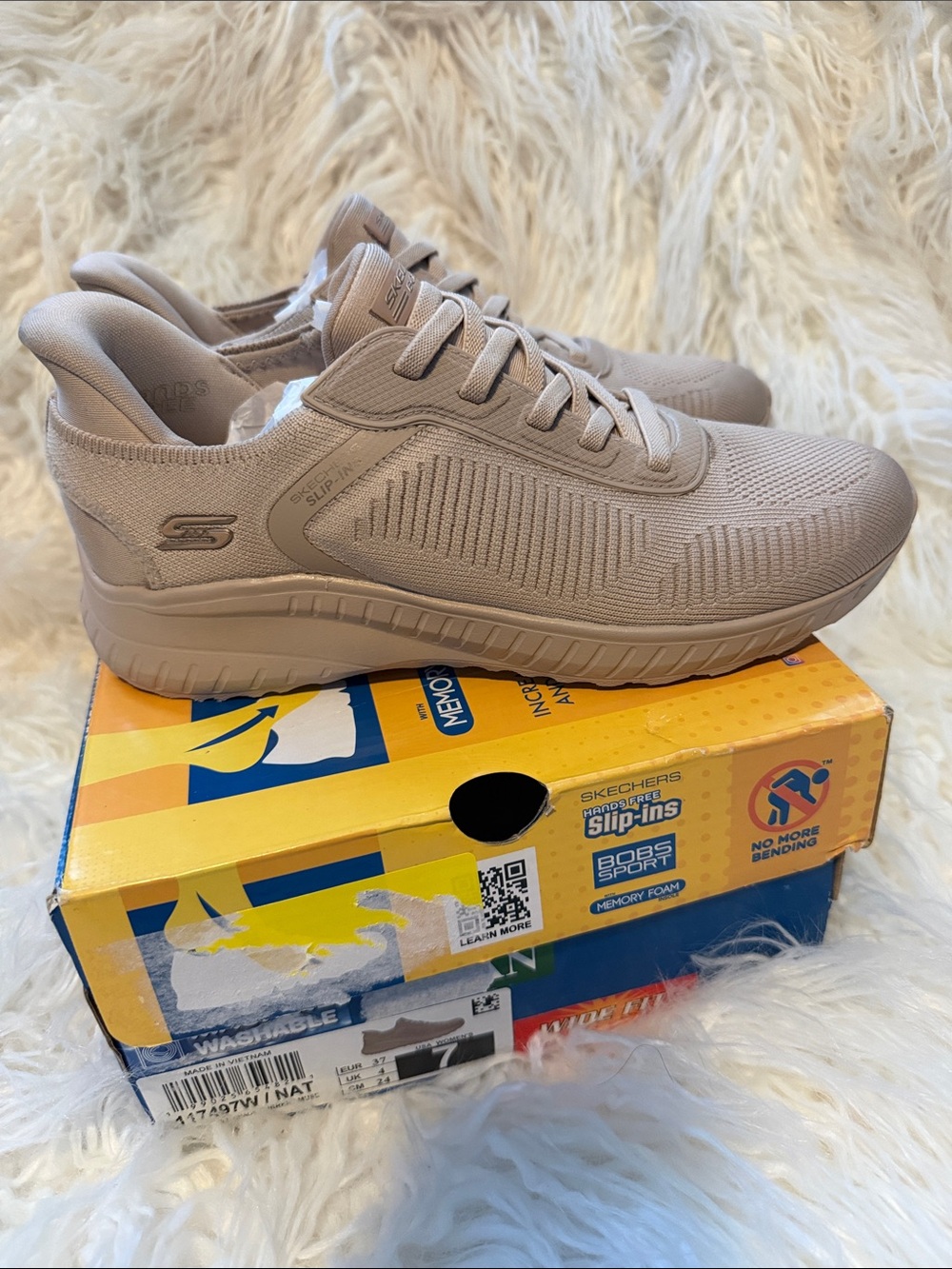 Skechers Bobs Sport- Bobs Squad Chaos Current Muse Women’s size 7- Slip-Ins - Picture 3 of 8